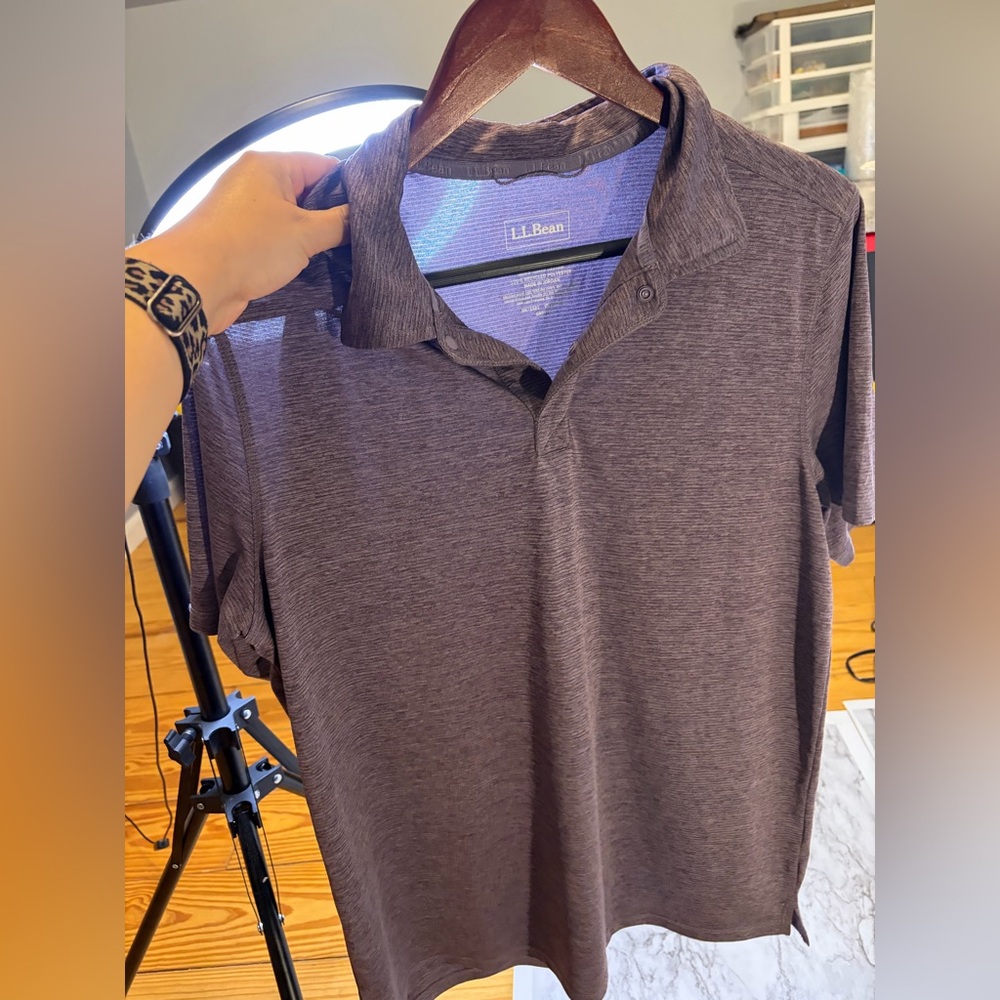 L.L.‎ Bean Men's Polo  Shirt size M - Picture 4 of 6